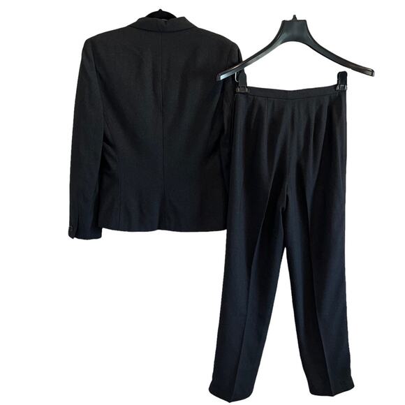 Larry Levine Double Breasted Pant Suit Women’s Blazer Jacket Size 4 - Picture 4 of 10